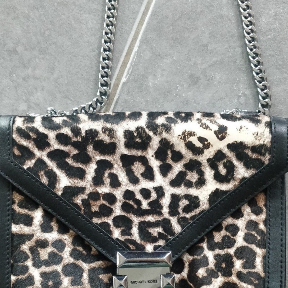 Michael Kors Leopard Print Shoulder Bag
